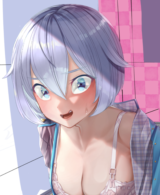 あと背景やって色々調整してサインしたら完成予定(`、3_ヽ)_ 