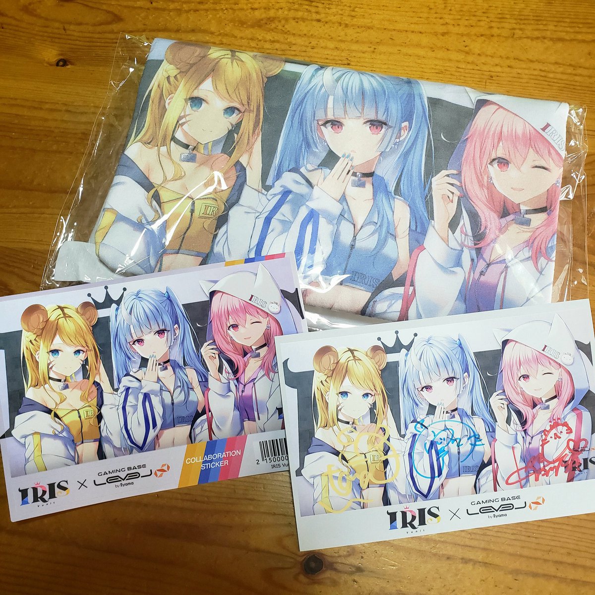 Devio_Style's tweet photo. 特典届いた!!!
寧々丸!とらち!かみねこさん!レベルインフィニティ…っ!
#レベルインフィニティ
#Vunit #IRISVunitxRGBBuild https://t.co/bpOlY77jYj