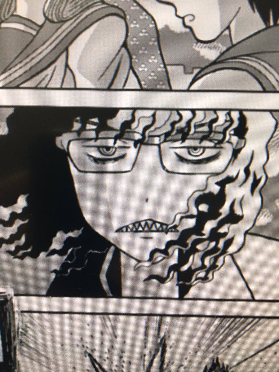 新連載の主役の安海さんがだんだん可愛く描けるようようになってきた。
キャラデザの元は前連載作金剛寺さん最終回に出てきた金剛寺さんの娘の仁子ちゃん(バーチャルバージョン)
金剛寺さんの樺山くんも前々連載のタケヲちゃんの夜叉丸からきてる。 