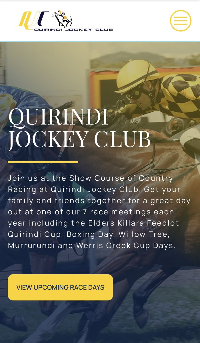 QuirindiJC's tweet photo. The @QuirindiJC now has its own new website 👩🏼‍💻 🐎 

You can visit us at 🔗👉🏻https://t.co/5pAXOnziQr https://t.co/Ip9TnvnHGT