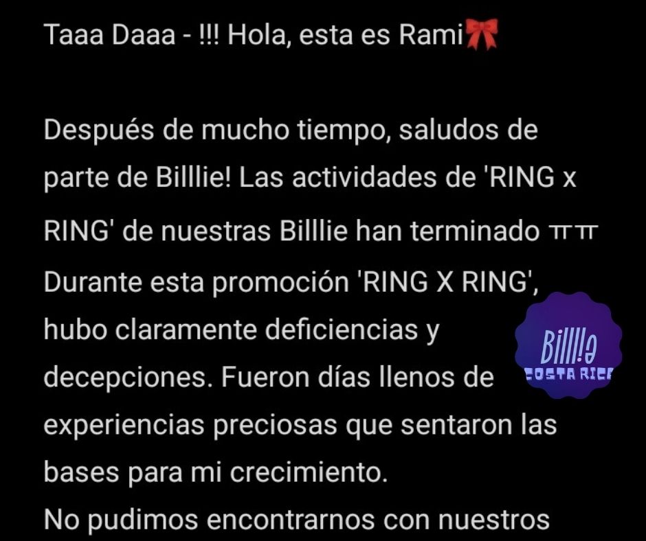 Billlie_cr's tweet photo. ❁FANCAFE❁211129 Actualización de Haram en la cuenta de Billlie.

#빌리 #Billlie #시윤 #츠키 #수현 #하람 #문수아 #하루나 #션 #SIYOON #TSUKI #SUHYEON #HARAM #MOONSUA #HARUNA #SHEON #RINGXRING #Billlie_CostaRica 

↝₢. @billlieofficial (Billlie)
𝓑illlie ▸ ℂosta ℛica🧸 https://t.co/SZEmmTprNk