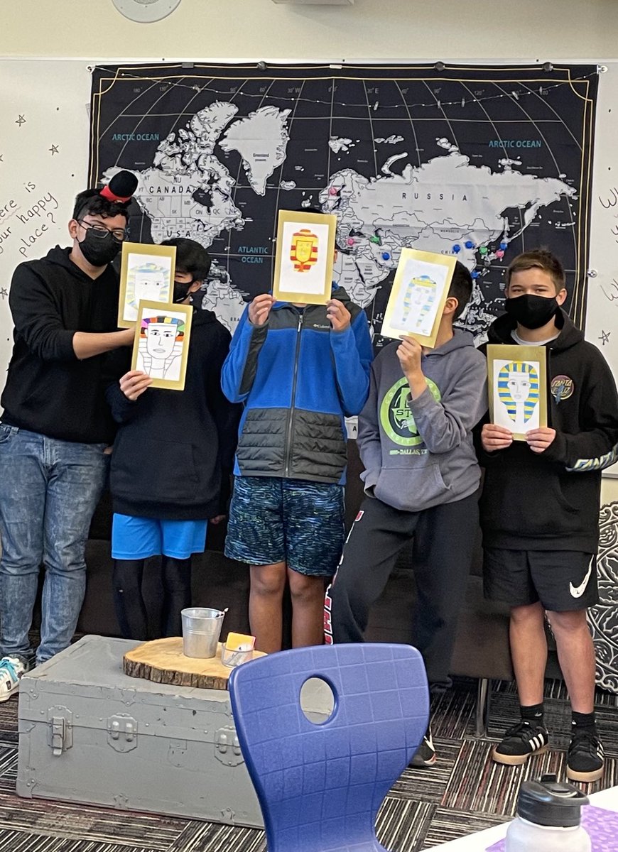 SPowersR180LTZ's tweet photo. 🐪Fun Pharaoh Informational Writing✍️ #usdlearns #dmseagles ❤️students helping students https://t.co/WHV4Um56LV