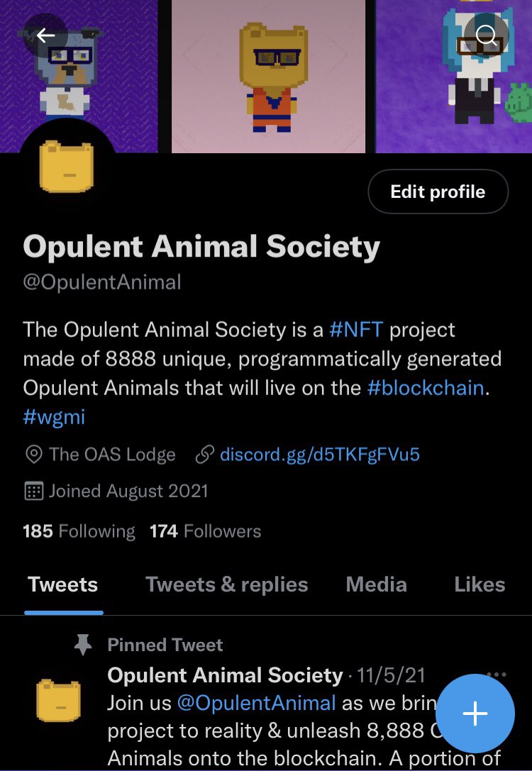 OpulentAnimal's tweet photo. Just updated our banner. How does it look? 

#NFT #NFTartist #NFTCommunity #ComingSoon https://t.co/IvyVHNSbI6