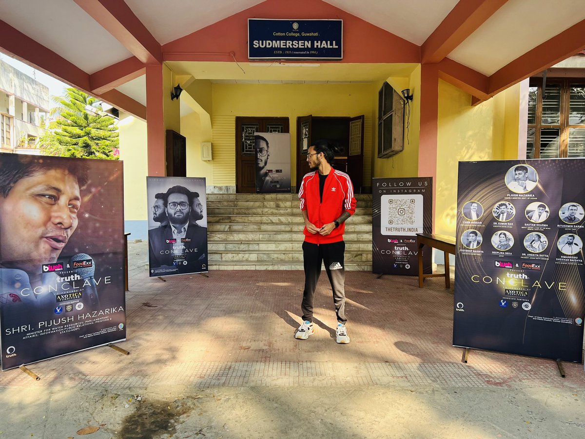 aboyobbhuyan's tweet photo. We are ready.
Be there for NE India’s LARGEST & BIGGEST E-Media Conclave - the #TruthConclave.
All ENTRIES FREE. Venue: Sudmersen Hall, Cotton University. Entry starts at 9:30 AM onwards.
#TruthAt1 @thetruthin https://t.co/WKWTUZMVgD