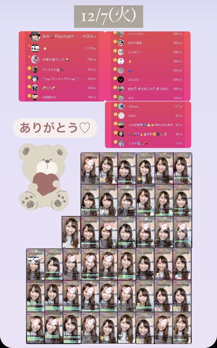 i_shiho_cake's tweet photo. 12/9 (木) ⓵
[RT対象ツイート No.112 /120]
💍1RT = 30pt
🕊120RTコンプリート = 3600pt
𓂃𓂃𓂃 ⋆ ꙳

今日こそはと時間とって、やっと💕💕💕
いつも皆さま、本当に本当にありがとう🥰💕

あと3日間、よろしくお願いします🕊✨

#MissBouquet #ミクチャ #松花堂ウエディング https://t.co/2u1rAdSWXe