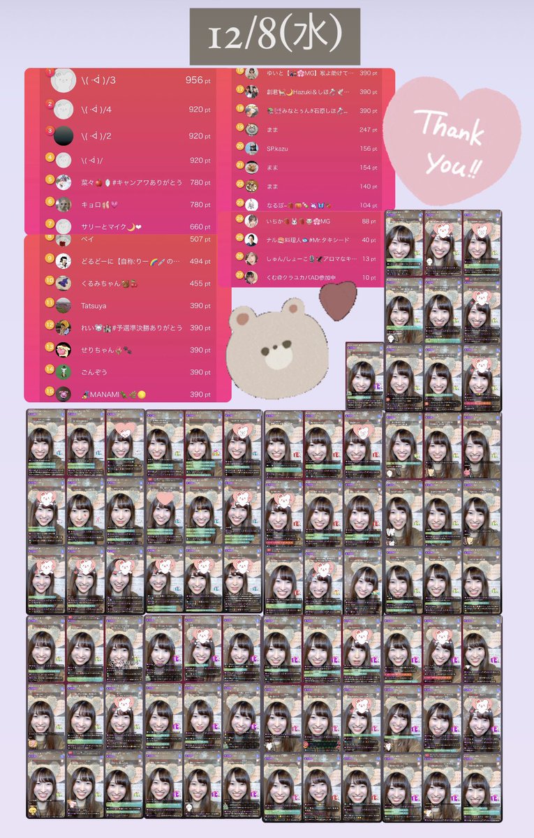 i_shiho_cake's tweet photo. 12/9 (木) ⓵
[RT対象ツイート No.112 /120]
💍1RT = 30pt
🕊120RTコンプリート = 3600pt
𓂃𓂃𓂃 ⋆ ꙳

今日こそはと時間とって、やっと💕💕💕
いつも皆さま、本当に本当にありがとう🥰💕

あと3日間、よろしくお願いします🕊✨

#MissBouquet #ミクチャ #松花堂ウエディング https://t.co/2u1rAdSWXe