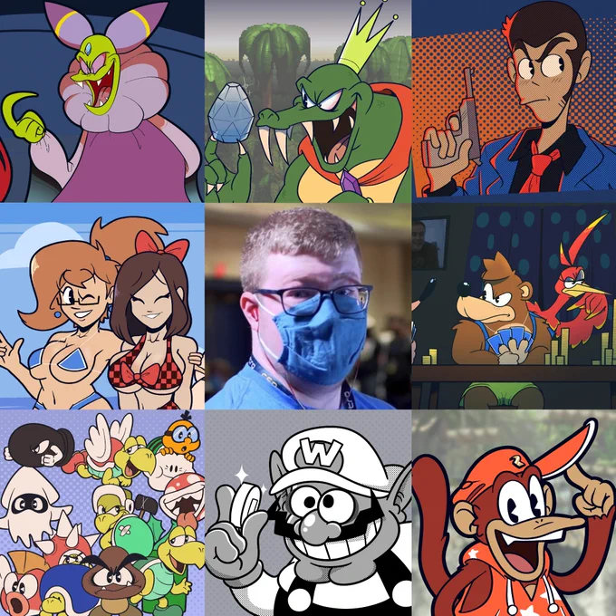 I had quite a range of stuff this year!

#artvsartist2021 