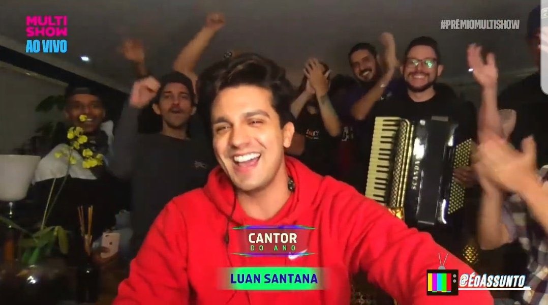 E quem não fica feliz com esse sorriso?  LUAN O MELHOR CANTOR
#ClipeTVZMorena
