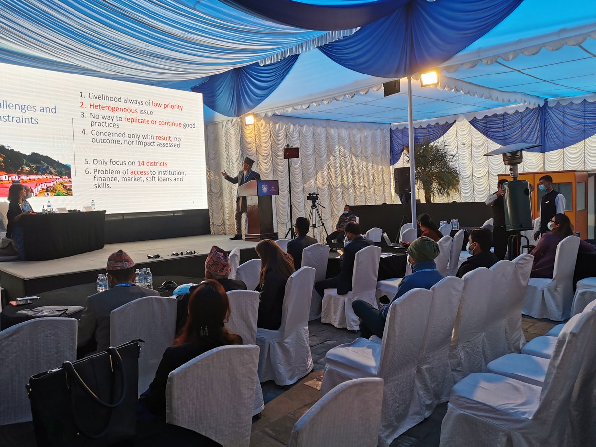 Five parallel thematic sessions of the second day have started. #ICNR 2021. To participate live please visit icnr.nra.gov.np