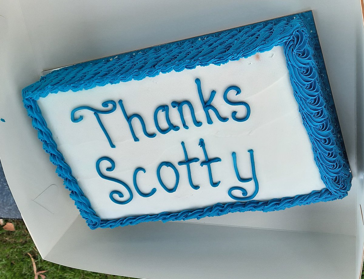 LachlanMid's tweet photo. We also celebrated Scott Hickman's 11yrs as facilitator of 'Growing the Grazing Revolution' and the fact he made it into the top 12 finalists this year for the Landcare Australia Bob Hawke Award. Go Scotty!! What awesome work he does. #Growingthegrazingrevolution https://t.co/M5QJ0cuDsr
