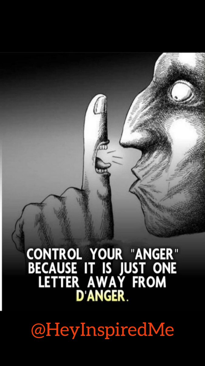 HeyInspiredMe's tweet photo. Control your anger ☺️
#anger #love #anxiety #depression #fear #emotions #mentalhealth #angermanagement #sadness #life #angry #art #motivation #quotes #pain #rage #sad #happiness #stress #instagram #hate #healing #joy #feelings #angerissues #peace #therapy #selfcare #happy #bhfyp https://t.co/t0Y1Ftu3an