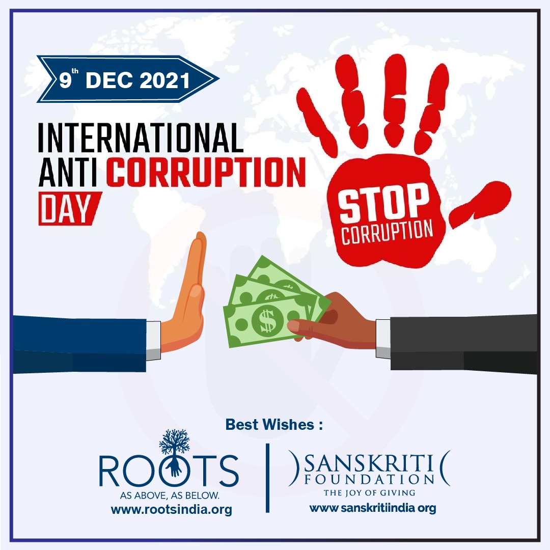 #internationalanticorruptionday
#corruptionday #rootsfoundation
#charity #foundation #annad #nadiad #charotar