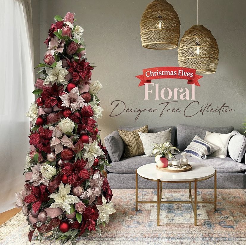 Looking for a modern twist on traditional colours for #Christmas2021?

Florals are the way to go!

Packed with colour &amp; texture, come see our range in store or see online at www.Christmas elves.com.au 🎄 

#Christmas_Elves_ #ChristmasRefreshed