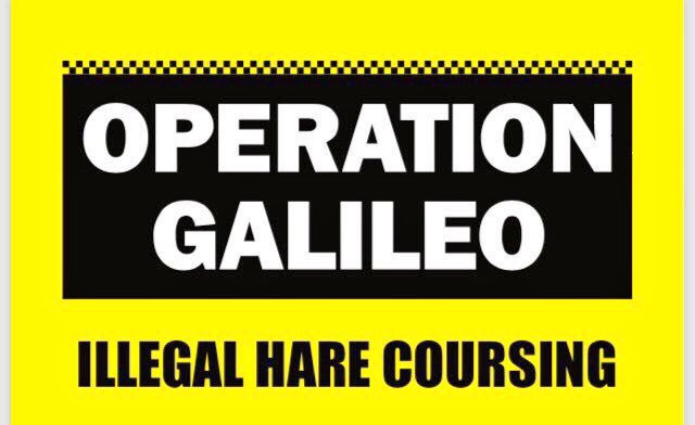 Early start

Good morning!

If you see Hare Coursing in progress, please call 999

Thank you 

#OpGalileo