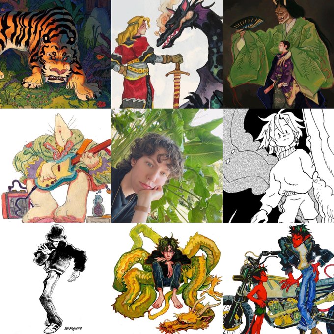 #artvsartist2021 
This year I drew things that made me happy 
