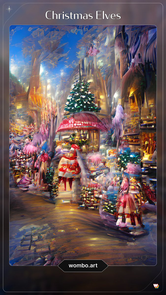 We’ve been loving seeing how an AI can draw, so we gave it a go! Behold what ⁦<a href="/WOMBO/">WOMBO</a>⁩ created for #Christmas_Elves_ 🤩

Show us your best festive AI drawing, we love all the Christmas spirit!

#Christmas2021 #ChristmasSpirit #Christmas #Melbourne #christmasCountdown