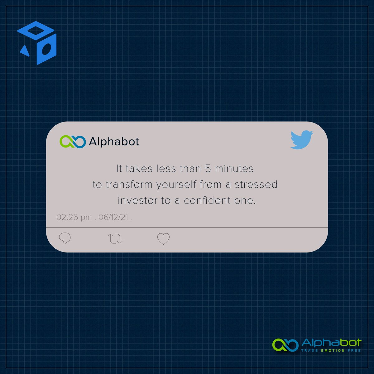 Alphabotindia's tweet photo. It’s time for you to gain a revolution in your investment experience. Visit https://t.co/Uxoi9bgjJs now!

#smallcase #stocks #trading #bottrading #algotrading #wallstreet #nifty50 #investing #stocks #algorrithmtrading #invest #investor #stockmarketindia #india #nse #bse #market https://t.co/jhfuKwhWex