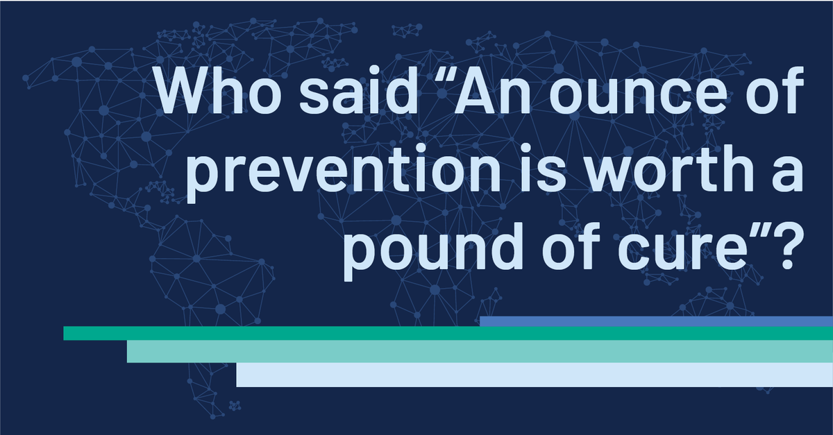 Citsysltd's tweet photo. In 1736, this ambassador to France helped businesses think through their fire prevention. Today, our team helps you prevent cyber attack. Find out more HERE. https://t.co/OuLJbki3CY https://t.co/BcUBDKXG1E