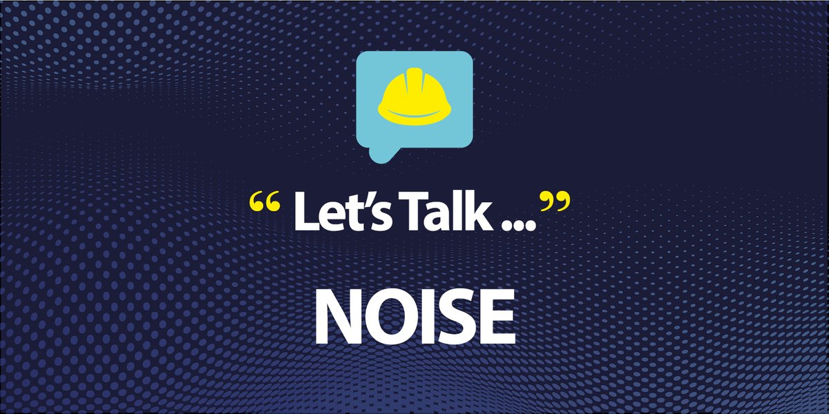 Noise exposure is one of the most common health hazards in the industry so knowing how to prevent exposure and protect yourself is paramount! Access your free discussion guide here 👇
bitly.com/3c3Qibu

#noise #letstalkhealth #occupationalhealth
<a href="/Hsenigov/">HSENI</a>