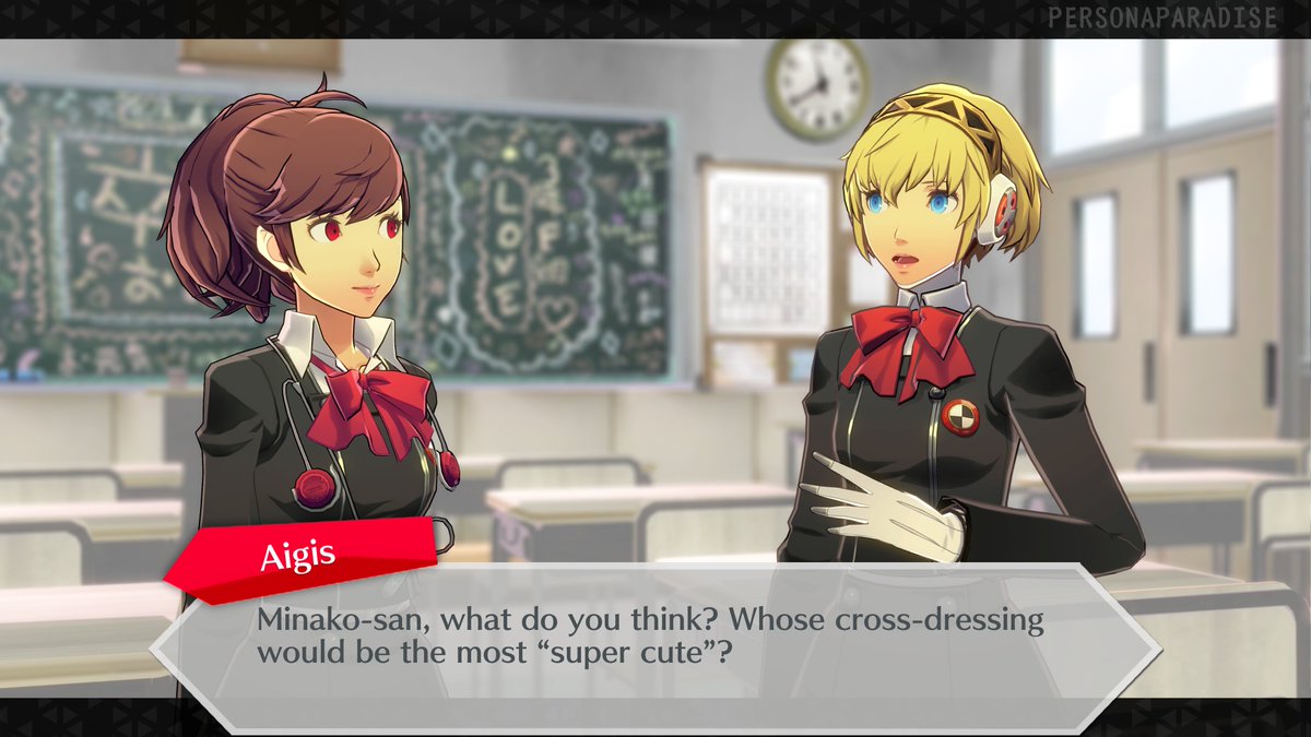 personaparadise's tweet photo. There was only one answer, Aigis
(Suggested by @/tanudama55557)
#Persona #Persona3 #P3 #P3P https://t.co/Jm5qmG8mbx