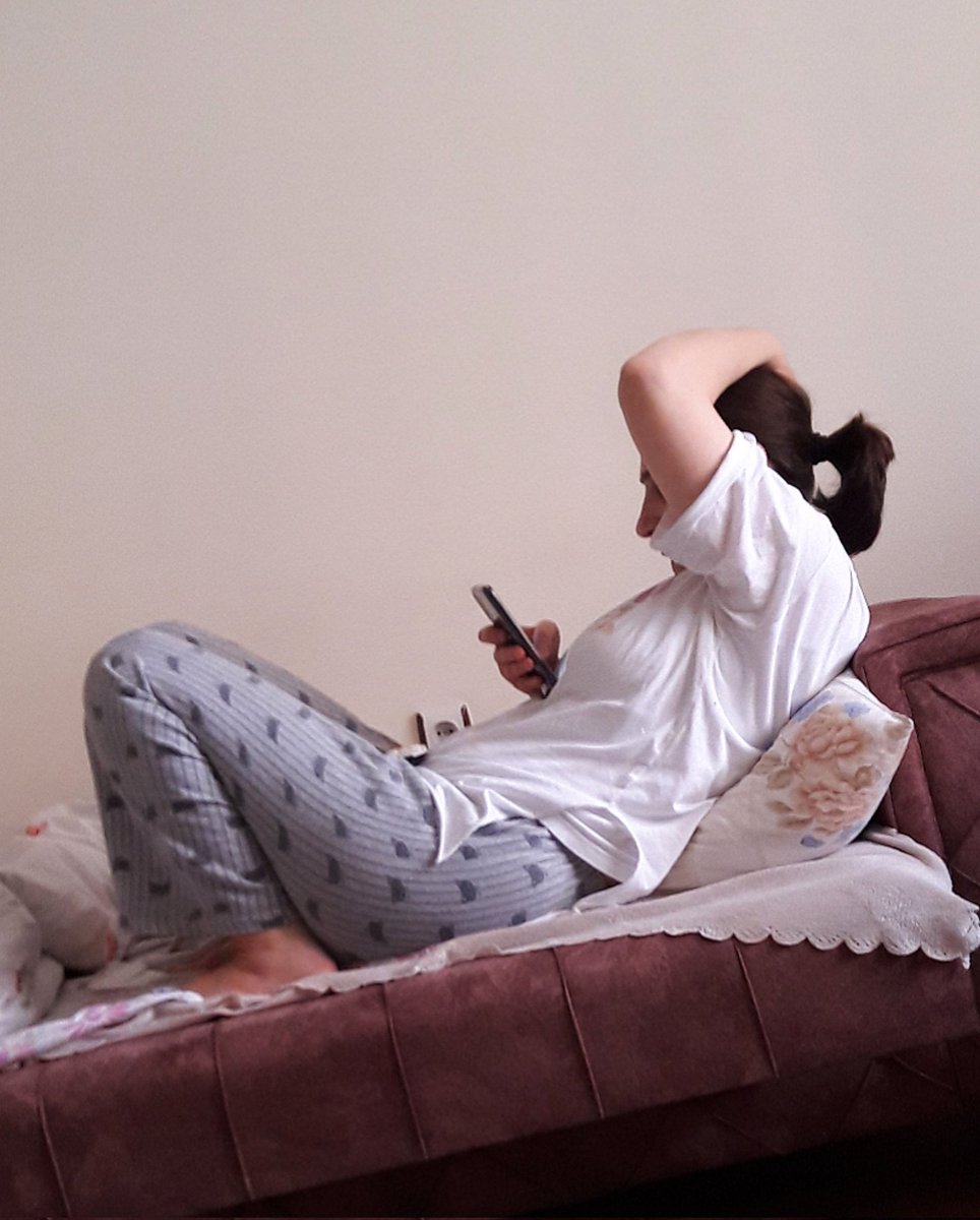 Yataktan cikasi olmuyor