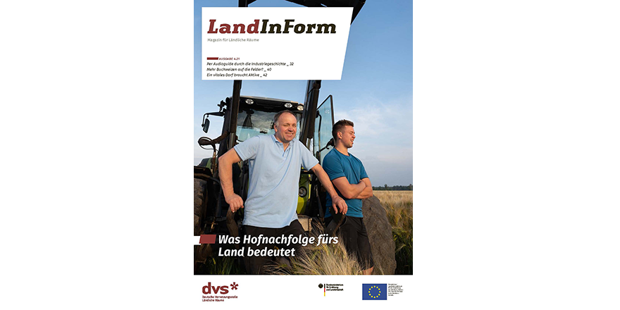 dvs_land's tweet photo. 🥁🥁Die neue #LandInForm 4.21 ist da!🎆
‼️Das Thema: #Hofnachfolge.
🧑🌾Warum sind Höfe im #ländlichen Raum🏘️ mehr als nur #landwirtschaftliche Betriebe?
🤝Wie gelingt & was ermöglicht die Übergabe?
📰Wir geben Beispiele & Antworten.
Jetzt bestellen!👇
https://t.co/11IKFOHR9P https://t.co/K32nQ2fnfx