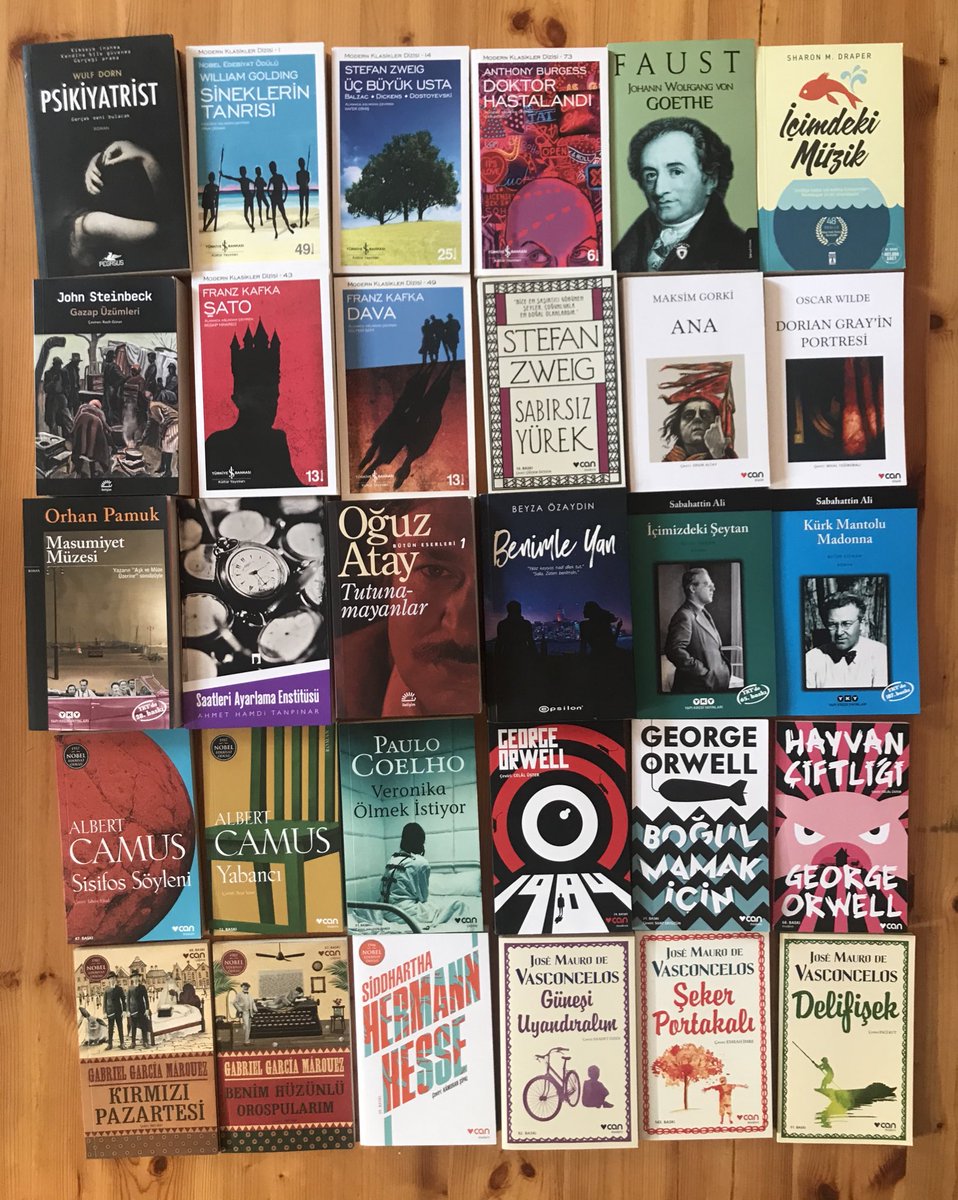 Hər janrdan kitab var, kim istəsə mənə yazsın. Twitter user’lərinə bomba endirim olacaq.
(Rt edərək kömək ola bilərsiz + 1 nəfər seçib ona kitab hədiyyə edəcəm)