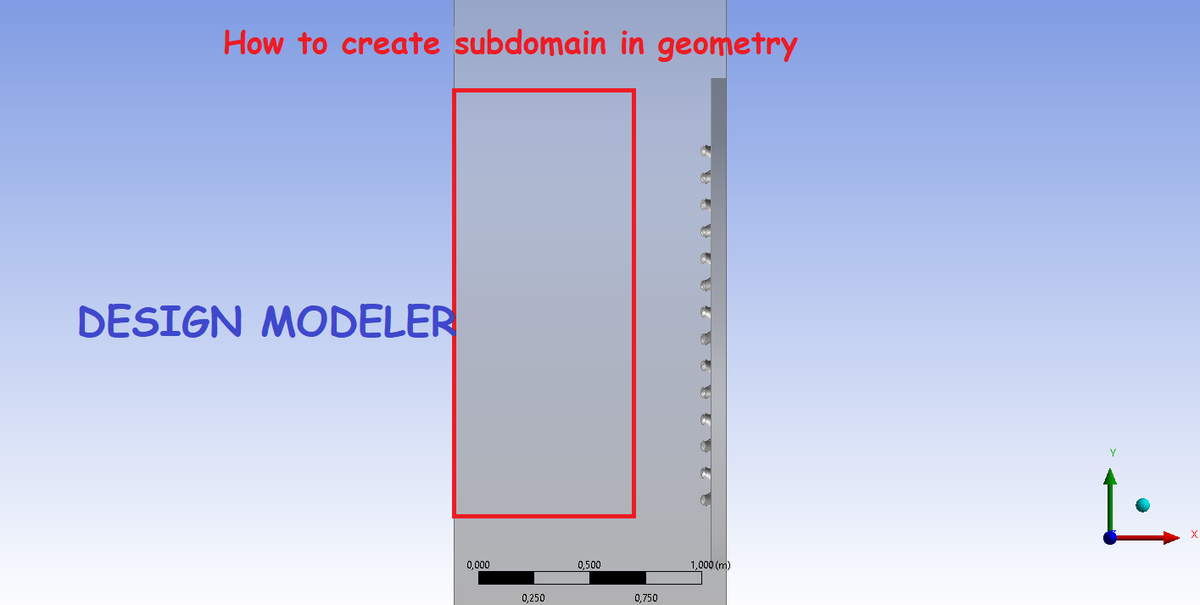 How to create #subdomain (additional part) in Your exisiting #geometry  - #Ansys #DesignModeler

howtooansys.blogspot.com/2021/12/how-to…

#CAD #CAE #FEA #FEM #MES #Engineer #Engineering #Engineers #Sketching #3D 
<a href="/ANSYS/">Ansys</a> <a href="/ANSYStraining/">ANSYS Training</a> <a href="/ANSYSinc/">ANSYS Inc</a>