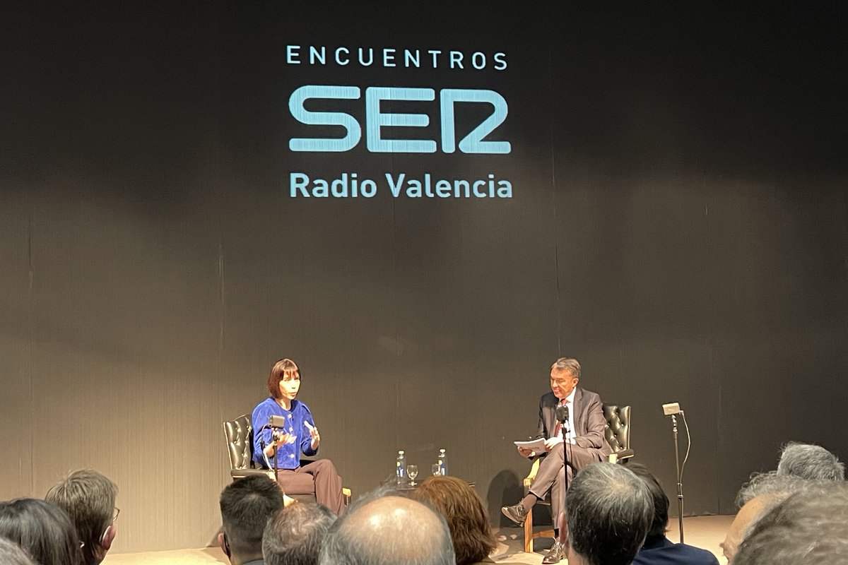 Carlos F. Bielsa | Alcalde de Mislata (@carlosfbielsa) on Twitter photo En los Encuentros de <a href="/radiovalencia/">Radio Valencia SER</a> con la Ministra <a href="/DianaMorantR/">Diana Morant</a> y <a href="/bernardoguzman/">Bernardo Guzmán</a>
La ciencia e innovación es básica para retener el talento, para crear oportunidades, cambiar nuestro sistema productivo para garantizar más justicia social, sostenibilidad y futuro a la sociedad En los Encuentros de <a href="/radiovalencia/">Radio Valencia SER</a> con la Ministra <a href="/DianaMorantR/">Diana Morant</a> y <a href="/bernardoguzman/">Bernardo Guzmán</a>
La ciencia e innovación es básica para retener el talento, para crear oportunidades, cambiar nuestro sistema productivo para garantizar más justicia social, sostenibilidad y futuro a la sociedad