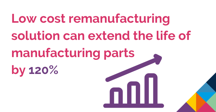 NMIS_group's tweet photo. 🔎 CASE STUDY I 💰 Low cost remanufacturing solution can extend the life of manufacturing parts by 120% 📈
🔗 https://t.co/da9XRCFnuQ
@innovateuk @TTLSolutionsUK @HybridMfgTech @insphereltd @ATS_Int @HVM_Catapult @UniStrathclyde
#DigiTool #NMIS #3Dprinting #casestudy https://t.co/Gu3RvAA5Ct