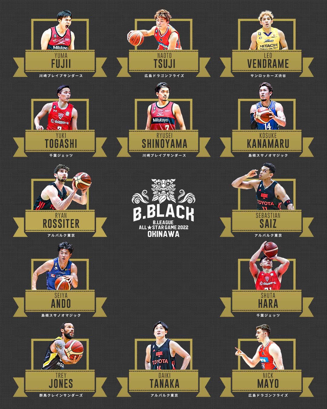 B.LEAGUE ALL-STAR　Bリーグオールスター　パンツ　サイドボタン B.LEAGUE ALL-STAR GAME 2020 IN HOKKAIDO」ユニホーム