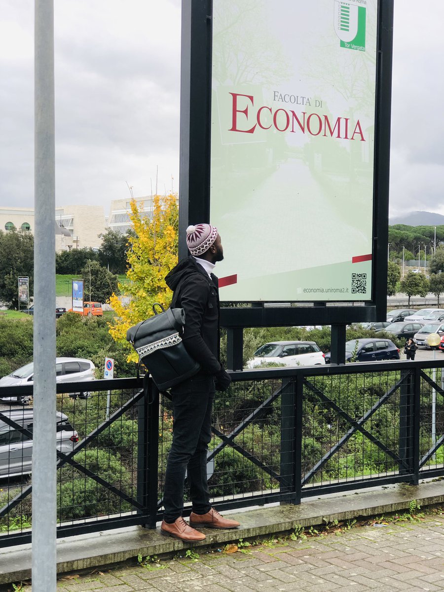 A NEW CHAPTER UNVEIL❤️🙏
MSc -  European Economics and Business Law <a href="/unitorvergata/">Università di Roma Tor Vergata</a> university of Rome.  

realising a dream, again I owe this to a certain number of people. Here we’re. Photos taken weeks again. 
Snap saw them first.