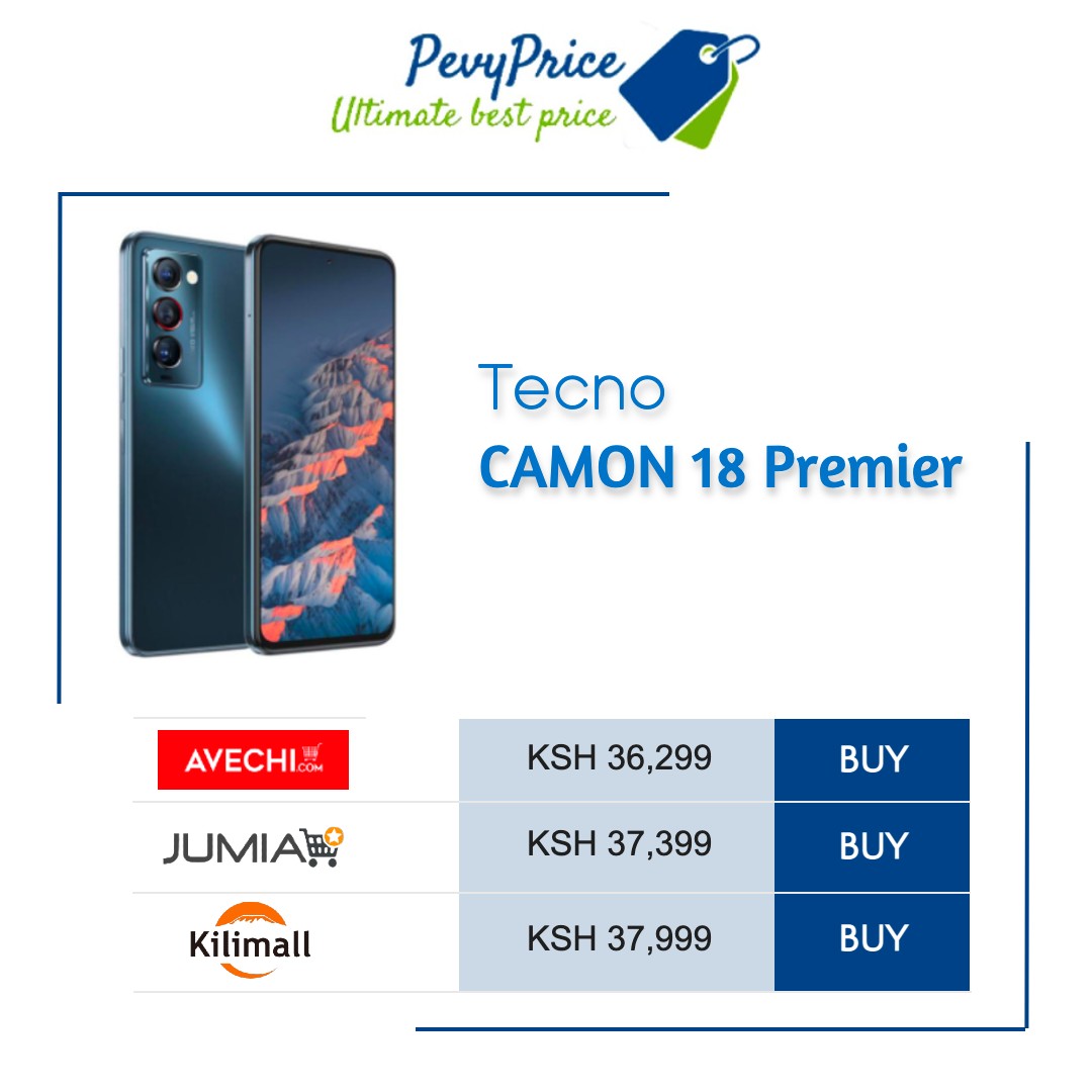 PevyPrice's tweet photo. Gift yourself the all-new Tecno Camon 18 Premier, which features cutting-edge camera technology, outstanding performance, and a striking design.

PevyPrice will steer you to the best deal.

https://t.co/tyiYIeHddk

#pevyprice #kenya #christmas #tecno #tecnocamon #tecnocamon18 https://t.co/cfOBCBvQG7