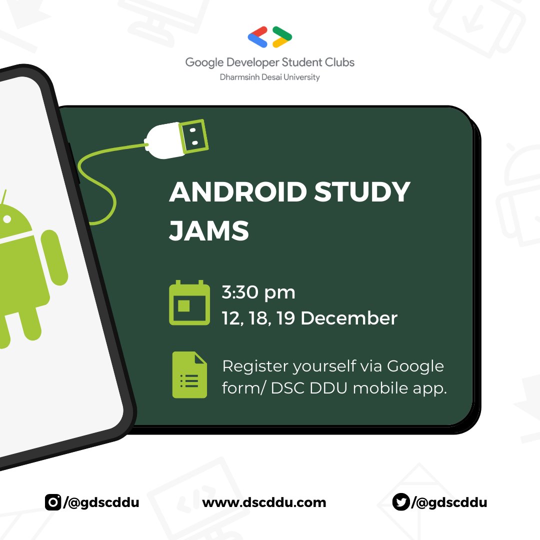 GDSC DDU tweet media