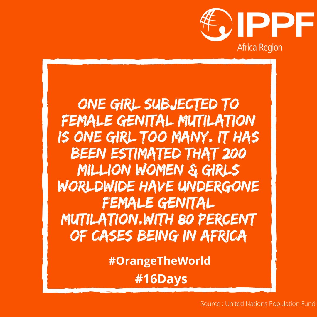 16 Days of Activism Against Gender-Based Violence.
#OrangeTheWorld #16Days #16daysofactivism #EndGBV
