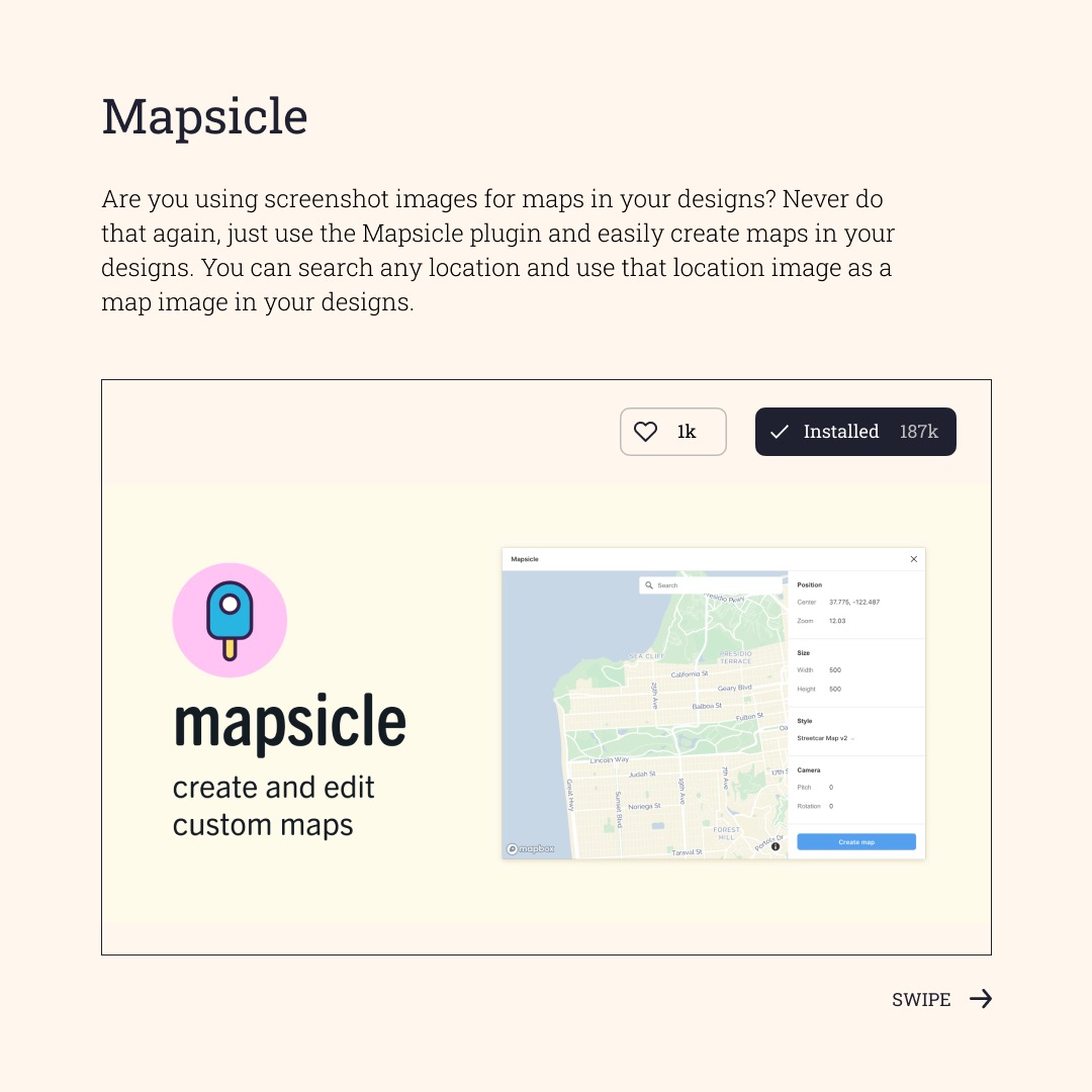 crisdotdot's tweet photo. 6 Must have Figma plugins, let me know your favorite plugin in the comment section 🥰. https://t.co/oxbrdm5FCq