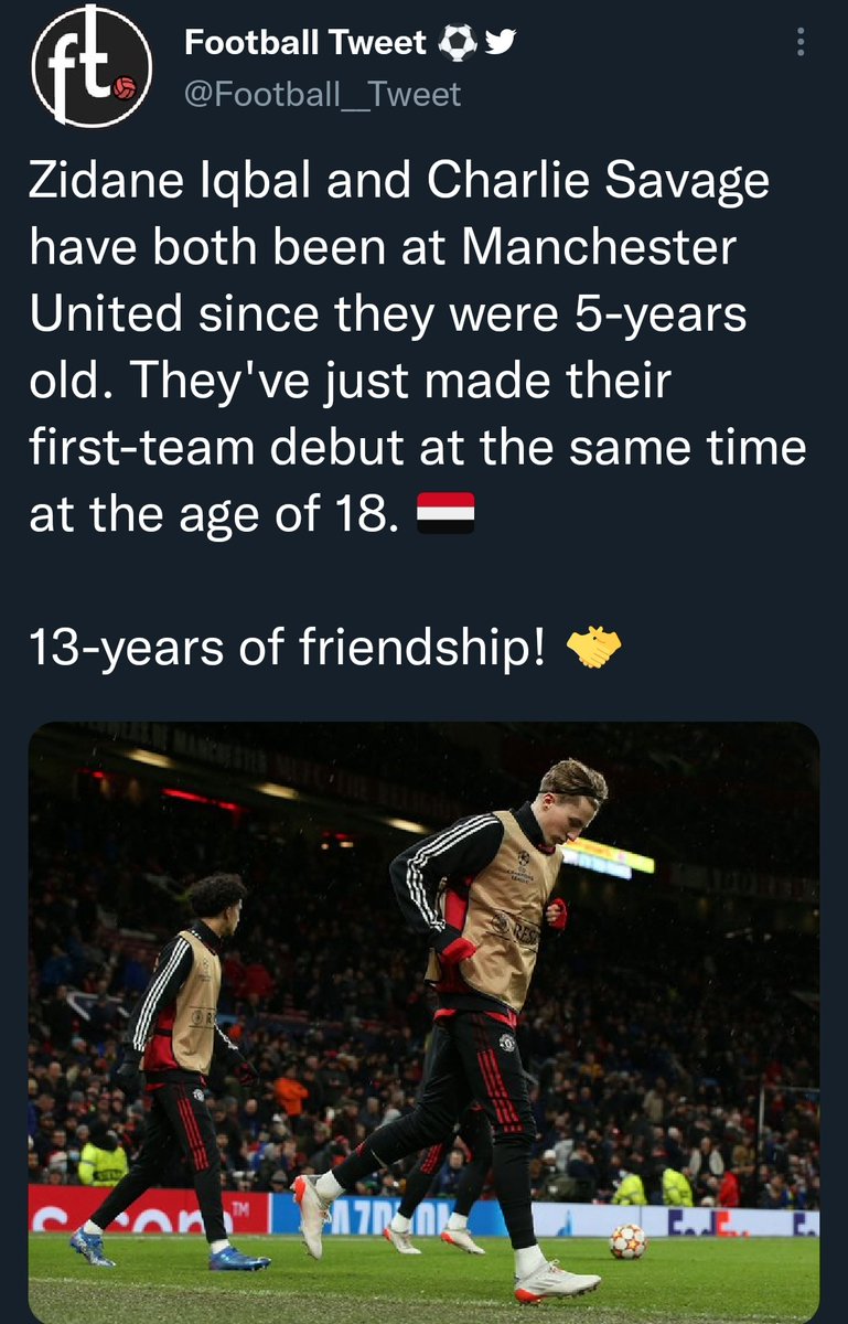 An amazing journey for the duo ⚽️🥲💓

Zidane Iqbal is also the 1st British South Asian to play for the Red Devils! 🔴

#footballfriends #footballbromance #footballstories #footballworld #footballlife