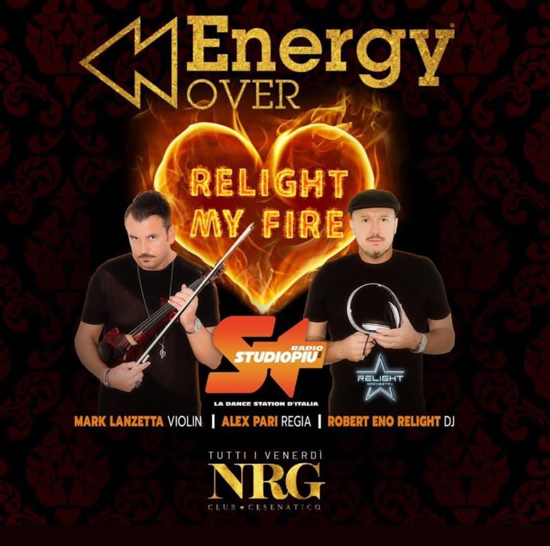 Domenica prossima alle 14 in FM nazionale su Radio Studio Più il reportage dell'evento #RelightMyFire all'Energy di Cesenatico. Replica lunedì alle 22 e sabato alle 12
