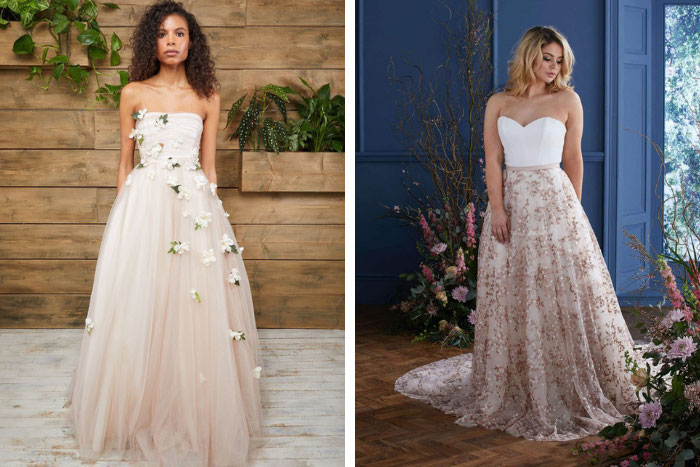 "Floral wedding gowns have become popular among brides searching for modernity with a twist," says South African designer Elbeth Gillis

bridemagazine.co.uk/articles/flora…