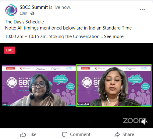 bbcmaIND's tweet photo. Don't miss several case studies from South Asia on Covid risk communication and community engagement on day 3 of South Asia #SBCCConversation.  

Watch live  between 10.30 am - 1.30 pm today: https://t.co/X1JXHLVhPr https://t.co/vFW1Z2xeRy