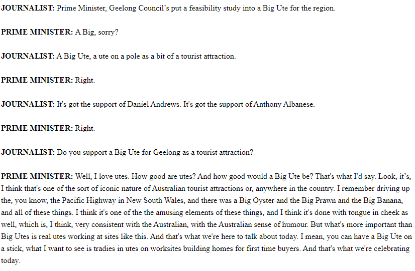 michaelfowler08's tweet image. How good ARE utes? And just how much better would a BIG one be? Food for thought #auspol