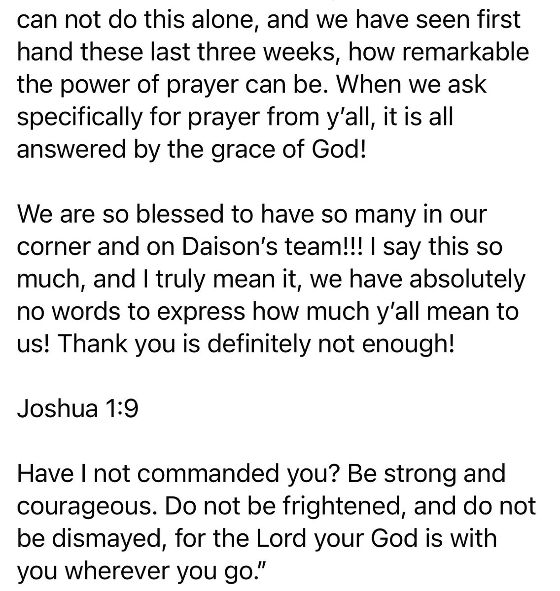 God is good!