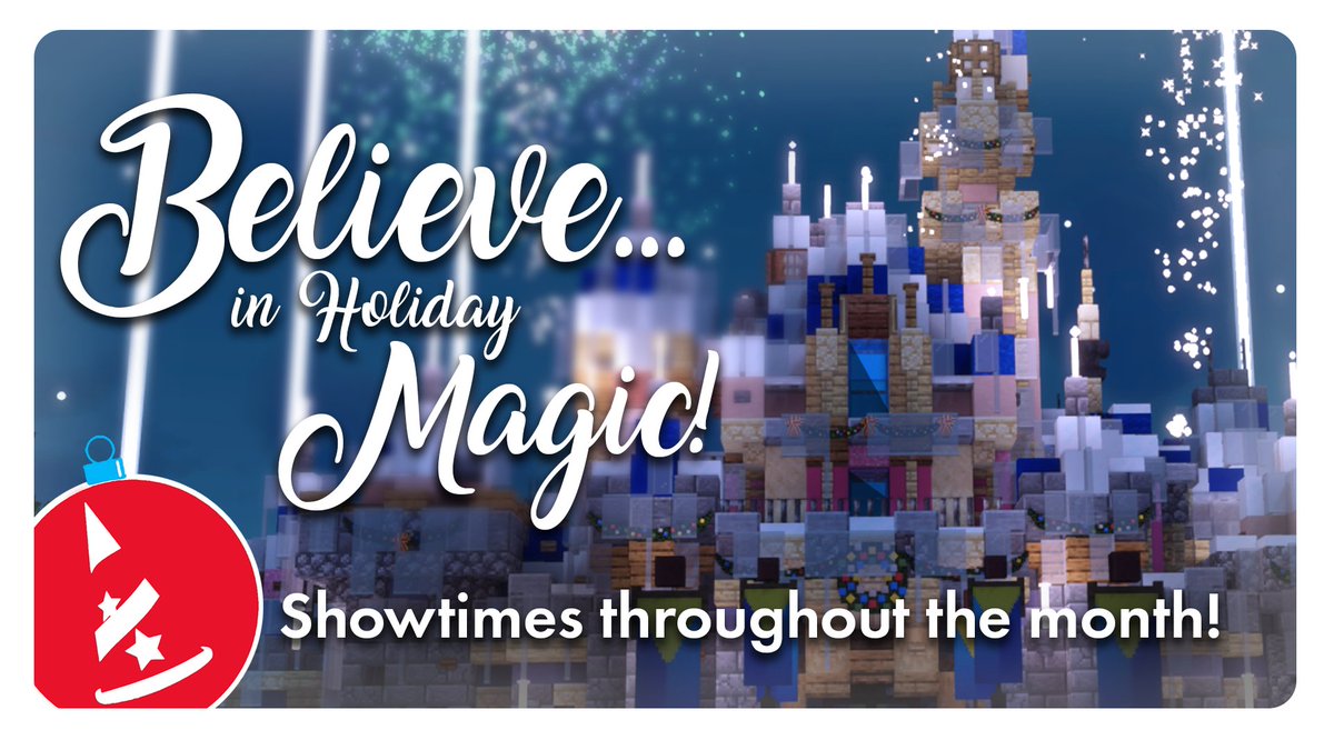 Does your heart hold the magic of the holidays? Just waiting to be discovered again? Now is the time to open your heart and believe in that magic! 🌟✨

"Believe...in Holiday Magic!" will be reprising its stay during the month of December! Showtimes can be found on Discord.