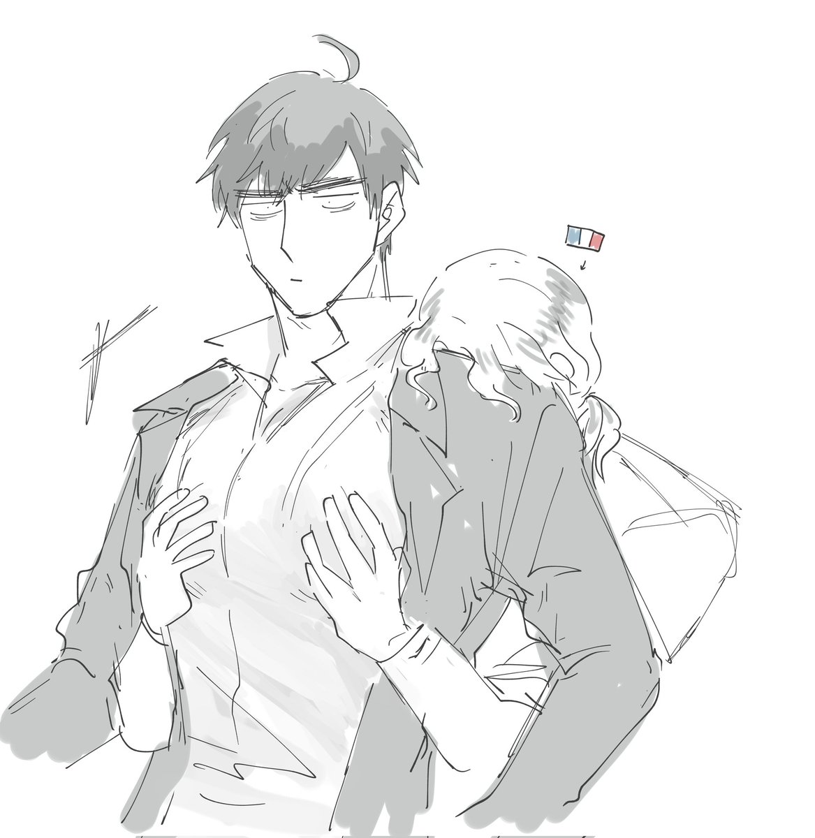 genkikako's tweet image. I'm sorry
#hwsscotland #hetalia #ヘタリア #眉毛ランド