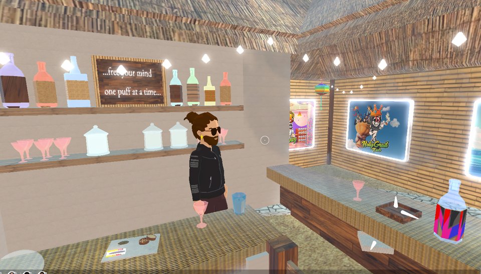 CasaBonitaCards's tweet photo. 🤔A lot of projects talk about making it to to the Metaverse. 

🤩Blunt's Buds and the Blunts NFT Gallery is already there! Check it out at https://t.co/bh4JtCCr4I #Decentraland #nftgallery #blunts #nft #nfts #digitalart #nftartist #dcl #metaverse #mana https://t.co/H54JwLLw7D