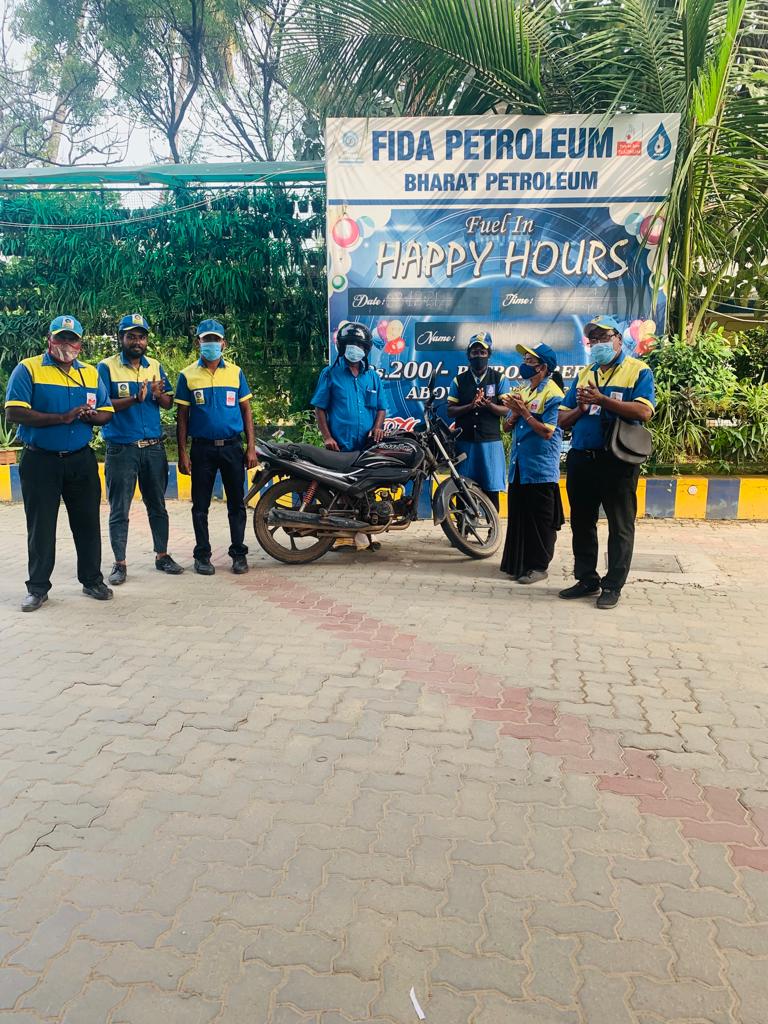 BpcRetailTvl's tweet photo. Congratulations to all the lucky customers who won Rs 200/- free fuel during #Happy Hours Campaign in the districts of Tirunelveli Retail Territory @BPCLimited @BPCLRetail @8singhi https://t.co/oeqyy5yCYk