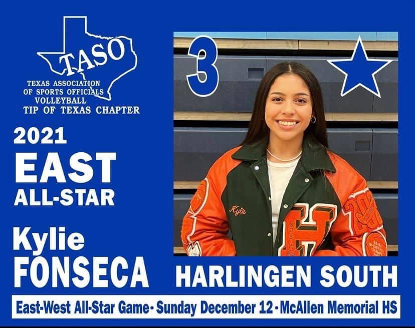 ladyhawk_vb's tweet photo. Congratulations to Kylie Fonseca and Patricia Garza for their selection to the 2021 East All Star team. 

Come support them Sunday at McAllen Memorial at 4pm in the East vs. West All Star Game. 

Hawks up! 🧡🏐💚🤙🏼 https://t.co/9pQdM7tFoW