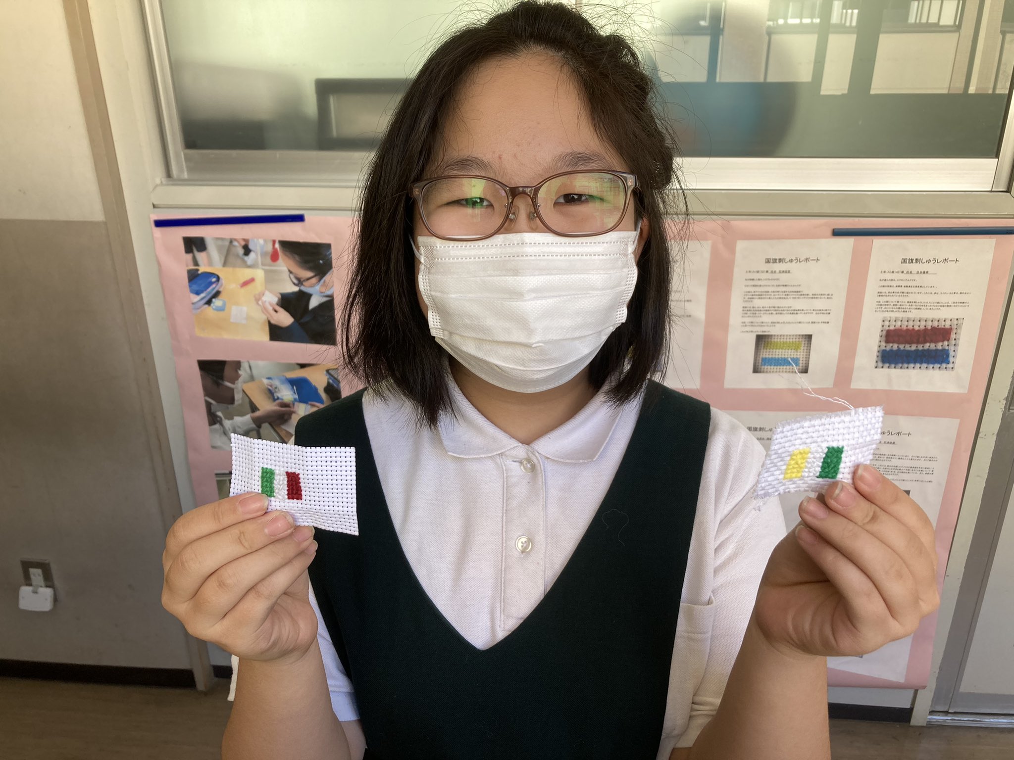 Twitter এ さくまけんじ アイルランドとイタリアを追加 国旗刺しゅうリレー アイルランド イタリア T Co J9kpvo4jkt ট ইট র