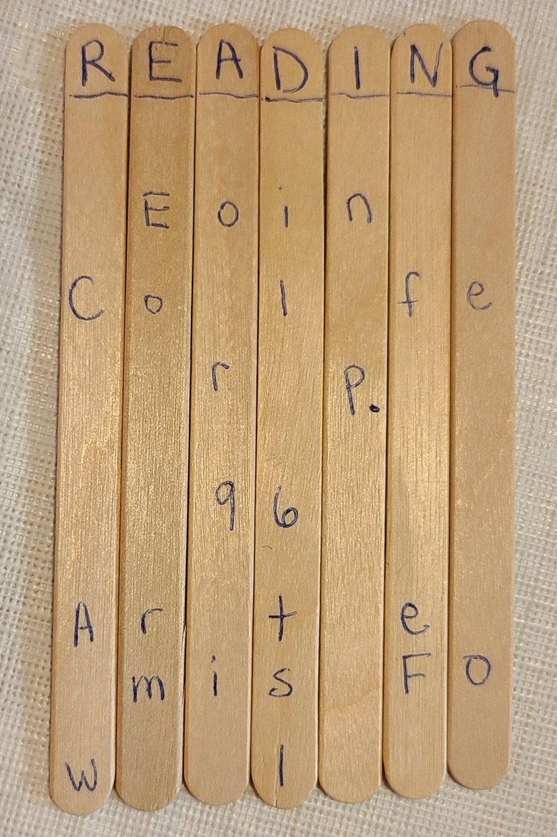 Refreshing my escape room / lockbox activity with some new puzzles to solve so teams can earn their tasks instead of just being given tasks. This one unlocks the location of their task... inside one of my favorite books on my library shelves! #6thela