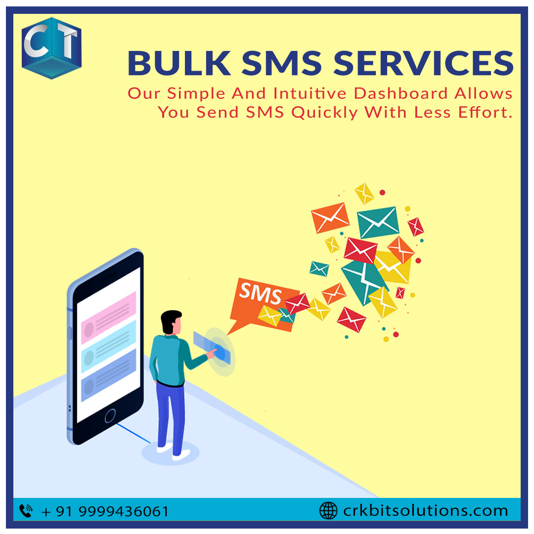 CRKBITSolutions's tweet image. Are you searching for the best and most reliable Bulk SMS Services Provider in India? 
Your search certainly ends here! CRKB IT SOLUTIONS always for help...!
Call - +91 9999436061
#bulksmsservices #bulkSMS #ITServices #ITSolutions
#OnlineBusiness